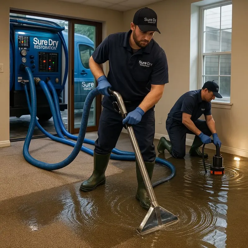 Water Extraction and Removal process in Brusly, LA